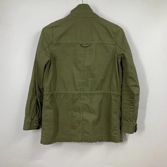 Madewell Women's Dispatch Utility Canvas Cotton Military Jacket Size XS - Picture 3 of 13
